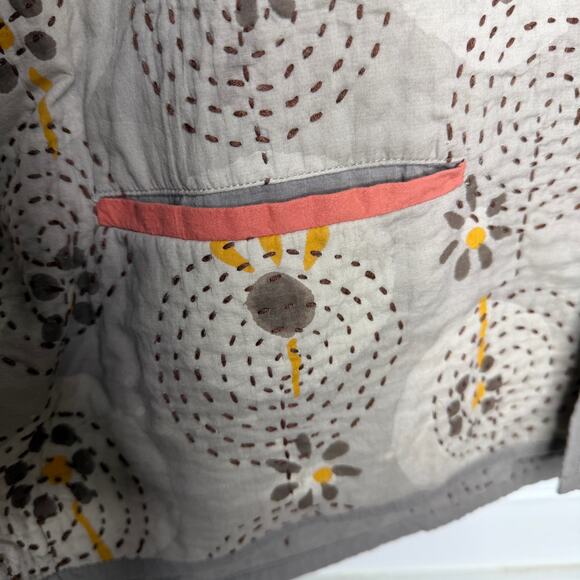 Gudrun Sjoden Halo Woven Quilted Cotton Jacket Womens XL - Picture 9 of 10